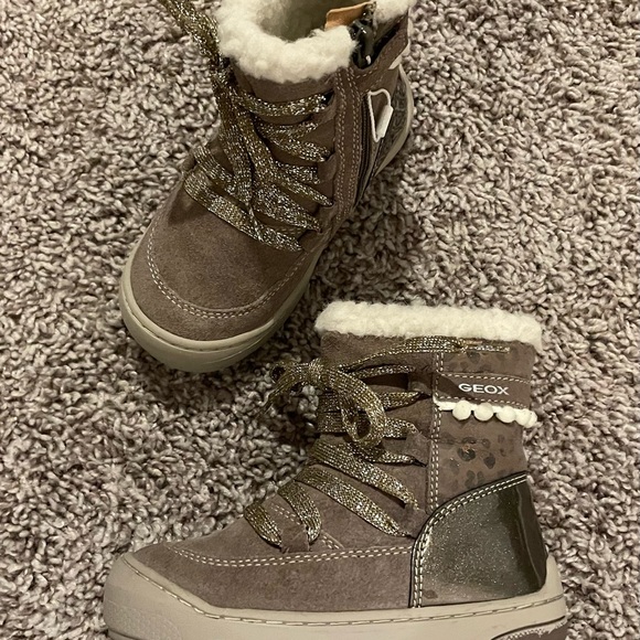 Geox toddler girls Jay J boot. Size 8 us EU 24. NIB - Picture 8 of 8